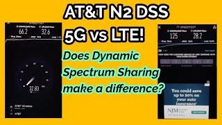 AT&T mid band 5G! | N2 DSS | Dynamic Spectrum Sharing | LTE & 5G | PCS 1900 mhz Band 2