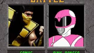 (M.U.G.E.N) Ermac VS Pink Ranger