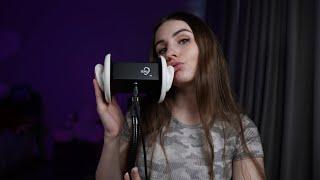 ASMR Ear Licking & Mouth Sounds & Tongue Fluttering