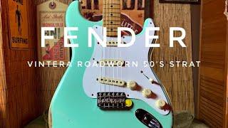 "Tweed Hut Tries" Fender Vintera Roadworn '50s Stratocaster...