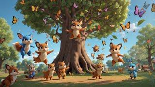 Sing-Along with Adorable ANIMALS in the WOODLAND! Fun Learning for Kids