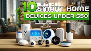 10 Unique Smart Home Devices Under $50