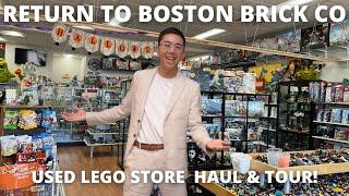 RETURN to Boston Brick Co! One of the BEST Used LEGO Stores Ever!