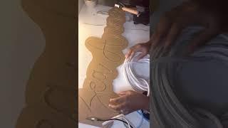 DIY Neon LED sign | Split LED strips and silicone | New Generation Neon