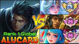 Top 1 Global Alucard [ A r z y ] VS Top Global Lunox & Supreme Lapu-Lapu, Floryn - Mobile Legends