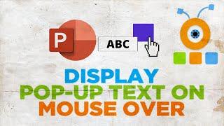 How to Display Pop Up Text on Mouse Over in PowerPoint
