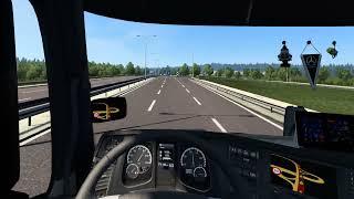 Euro Truck Simulator 2 - VR recording in 4K