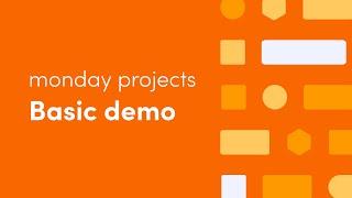 Basic demo | monday.com for Project Management