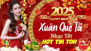 Nhạc Tết Hot Tik Tok 2025 - Xuân Quê Tôi, Cơm Đoàn Viên - Nhạc Xuân Hay Nhất 2025 Nghe Là Thấy Tết