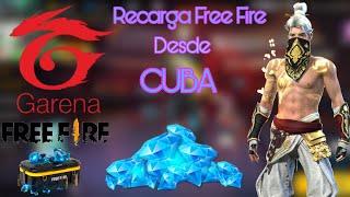 RECARGA DIAMANTES PARA FREE FIRE DE FORMA SEGURA DESDE CUBA