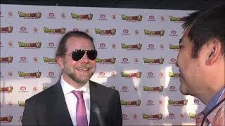 Justin Cook Carpet Interview at Dragon Ball Super: Super Hero Premiere