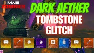 *NEW* SOLO DARK AETHER TOMBSTONE GLITCH (UNLOCK SCHEMATICS AND KEEP TOMBSTONE) MW3 ZOMBIES GLITCH