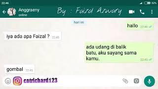 Prank  ngajak wik wik di whatsap / ml lewat chat whatsap.. wowww