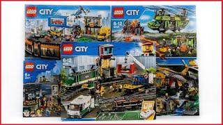 TOP 5 BIGGEST LEGO City Sets Compilation