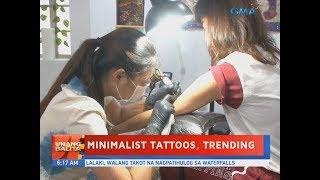 UB: Minimalist tattoos, trending
