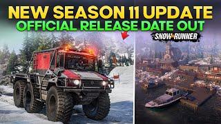 New Season 11 Update Release Date Out For All Platforms in SnowRunner Everything You Need to Know