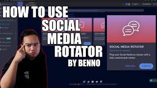 HOW TO USE SOCIAL MEDIA ROTATOR BY BENNO FOR STREAMELEMENTS