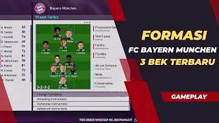 FORMASI 3 BEK FC BAYERN MUNCHEN TERBAIK PATCH TERBARU EFOOTBALL GEMBOX PES PS 3