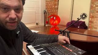 Behringer Odyssey Synth Demonstration with Dr Who and Arp info