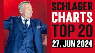 Schlager Charts Top 20 - 27. Juni 2024 (Brandneue Ausgabe)