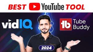 VidIQ vs TubeBuddy (2024)  - कौन है Best YouTube SEO Tool ??  FREE vs Paid 