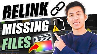 Final Cut Pro: How To Relink Missing Video Files