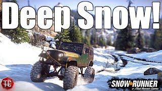 SnowRunner: NEW Season 11 DLC! DEEP SNOW in Mountains of Scandinavia!