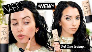 FULL COVERAGE MATTE FOUNDATION?! *new* NARS Soft Matte Complete Foundation Review & Wear Test...