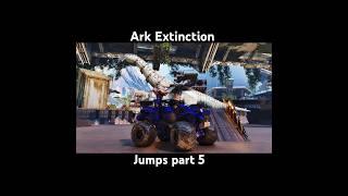 I jumped the new Dreadnoughtus on Ark Survival Ascended Extinction