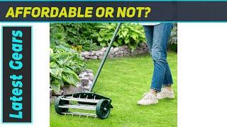 HAPPYGRILL Rolling Lawn Aerator: Best Tool for Easy Soil Aeration