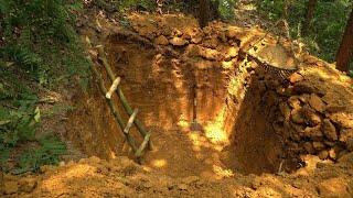 Dugout Shelters in The Forest to Survive, Applying Physics to Construction