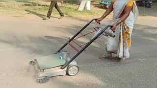 Manual Floor Cleaning Machine | Mechanical Project | Purushotam Academy