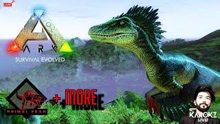 ARK SURVIVAL EVOLVED MODDED | Kaiju, Godzilla & Lost Island Dinos!  | Karokz Live part - 4