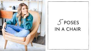 5 Poses on a Chair When You’re Stuck at Home