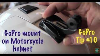 GoPro Mount On Motorcycle Helmet ( Nolan n103 ) GoPro Tip #10 | MicBergsma