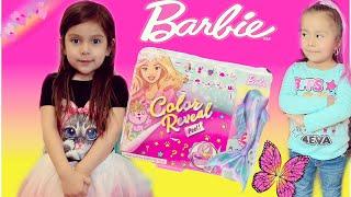 Barbie color Reveal PEEL Unboxing! #Barbie
