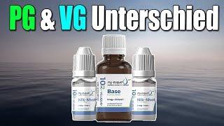 Propylenglykol / Glycerin PG - VG Unterschied | Was ist das? | viel Dampf | Geschmack