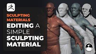 Sculpting Material: Editing a Simple Sculpting Material