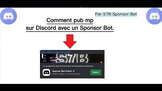 COMMENT FAIRE POUR PUB MP AVEC UN BOT DISCORD !! (sans coder, 2024 working)