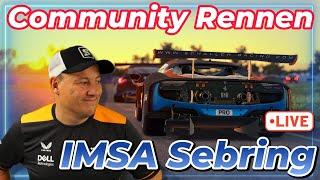 iRacing - Community Multiclass Rennen auf Sebring im IMSA Format!