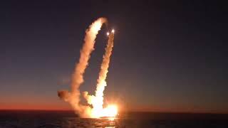 Epic launch of Caliber missiles in the Black Sea