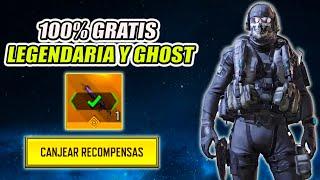 *100% GRATIS* GHOST - STEALTH CON ARMA LEGENDARIA Y RECOMPENSAS COD MOBILE | AGRADECIMIENTO LEALTAD