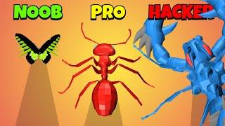  NOOB  PRO  HACKER | Merge Ant: Insect Fusion | iOS - Android APK