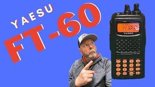 How to manually program your Yaesu FT-60 handheld radio!