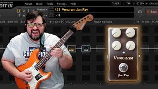 Drives of the Axe Fx III: Vemuram Jan Ray Drive Pedal