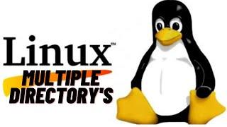 How to make multiple directory's in linux terminal