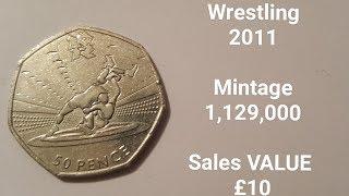 What's my OLYMPIC 50p Coin WORTH? December 2019 50p VALUES