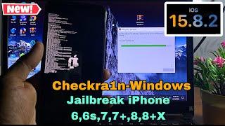 Checkra1n-Windows Jailbreak iOS 15.8.2 - iOS 14.0 on iPhone 6,6s,7,7+,8,8+,X | Don’t use USB Flash