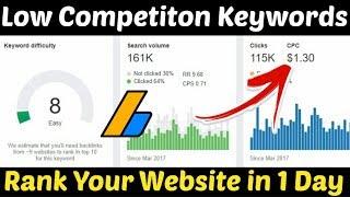 Low Competition Keywords For Micro Niche Blog 2020 | High CPC Low Competition Keywords List Download