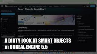 A Quick and Dirty Look at Smart Objects in Unreal Engine 5.5